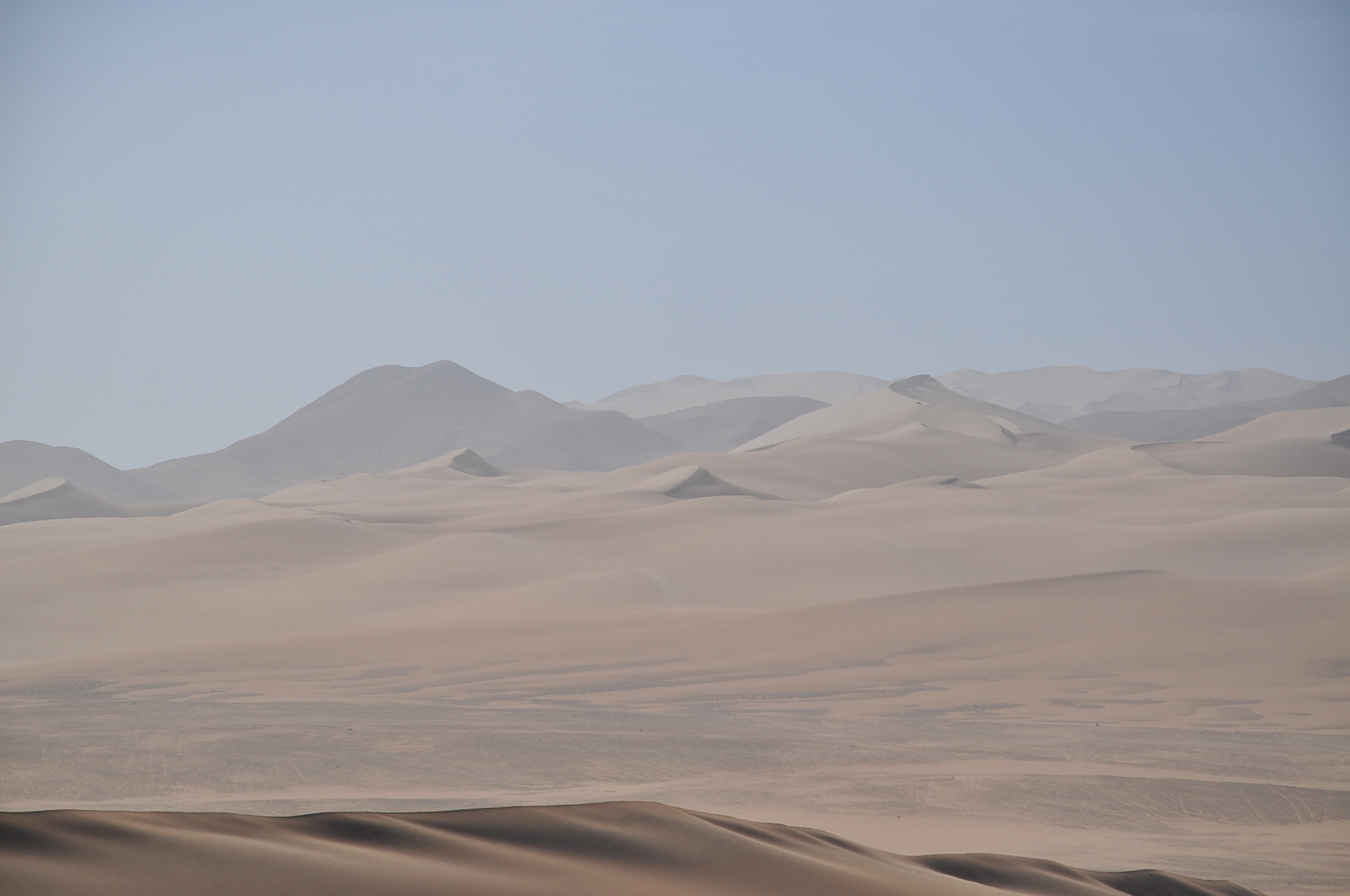 Sand dunes landscape